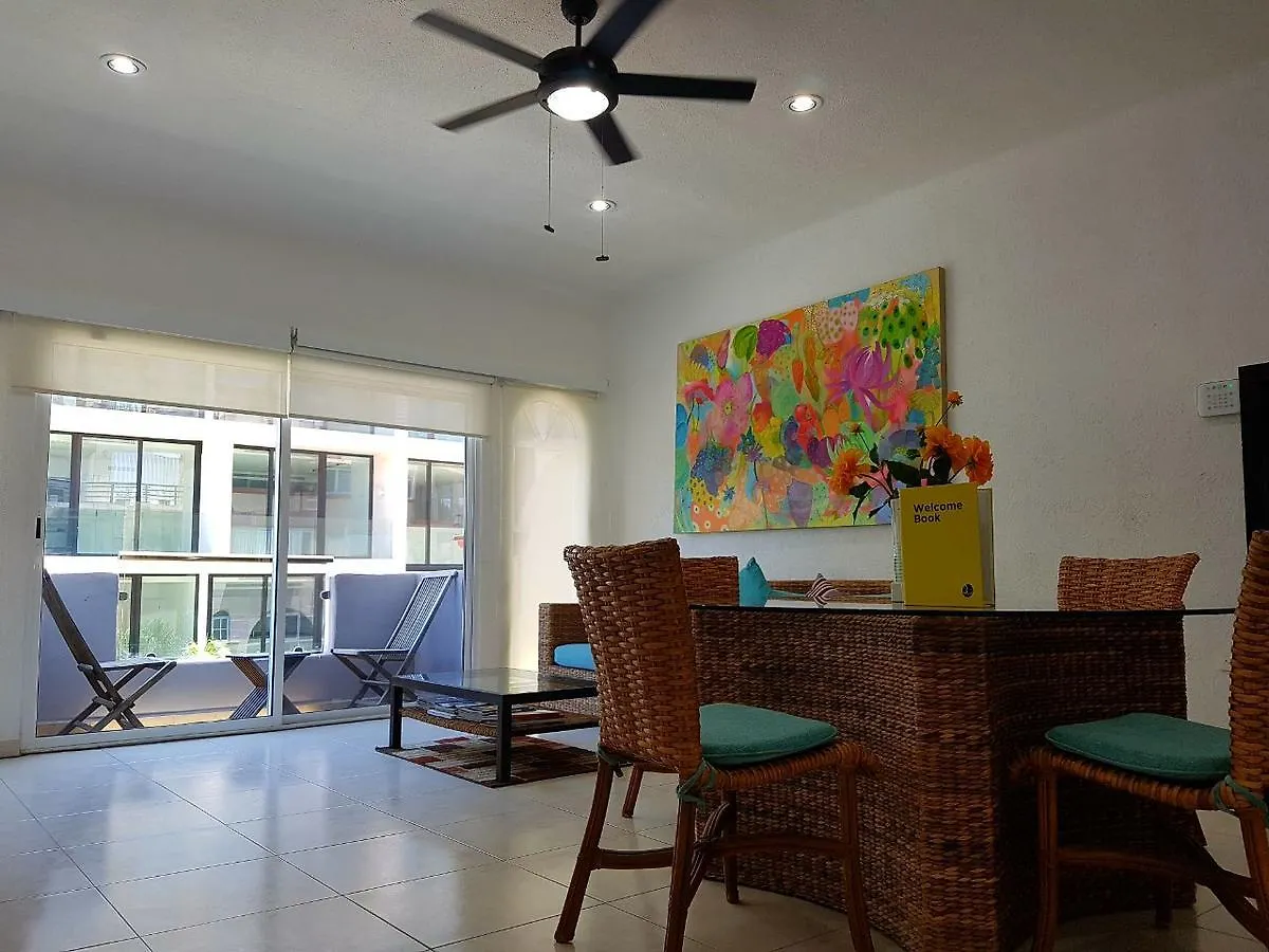 Nice And Great Location Steps Away From Mamitas Beach 2 Bedroom By Happy Address Playa del Carmen Apartment